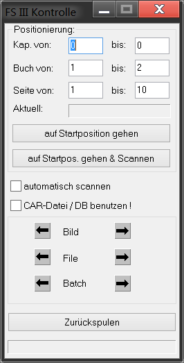 FS-III Auftragssteuerung