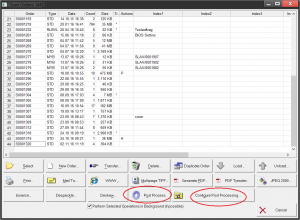 BCS-2 order list with activ batch module